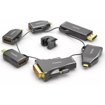 PureLink Adapter Ring liels - 6x HDMI - miniDP/DP/USB-C/Mini HDMI/Micro HDMI/DVI
