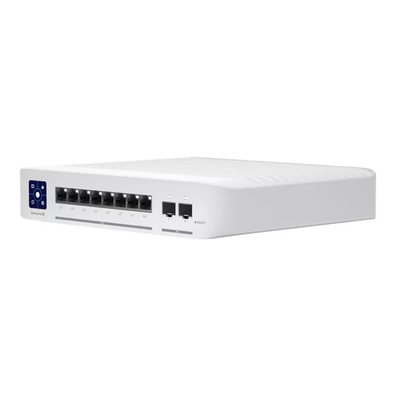 Ubiquiti UniFi Enterprise 8 PoE pārvaldīts L3 2.5G Ethernet (100/1000/2500) Power over Ethernet (PoE) Nerūsējošais tērauds