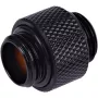 Alphacool HF dubultā nipeļa savienotājelements G1/4 AG uz G1/4 AG 10 mm - dziļi melns (17215)
