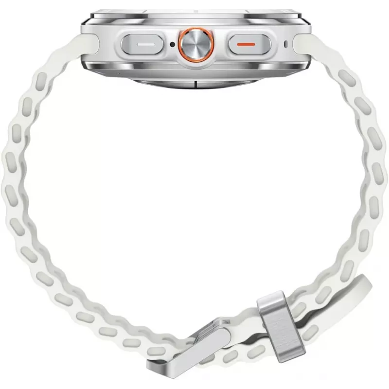 Viedpulkstenis Samsung Galaxy Watch Ultra 47 mm Titanium White — AMOLED 1,5 collas, 4G, 64 GB, 590 mAh