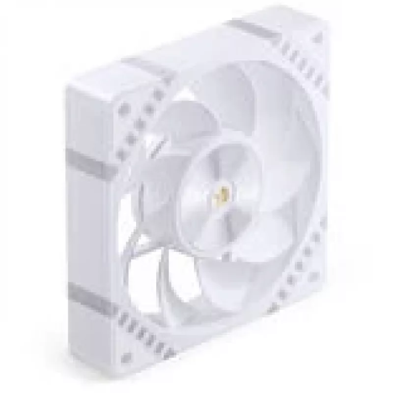 120mm korpusa ventilators Jonsbo HF2-120 balta — reversais lāpstiņu profils, PWM, ARGB
