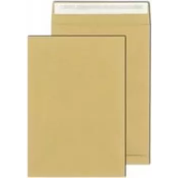 Pasta/sūtījumu maisiņš MAILmedia B4 brūns pašlīmējošs 140 g/m² ar 40 mm ielocījumu
