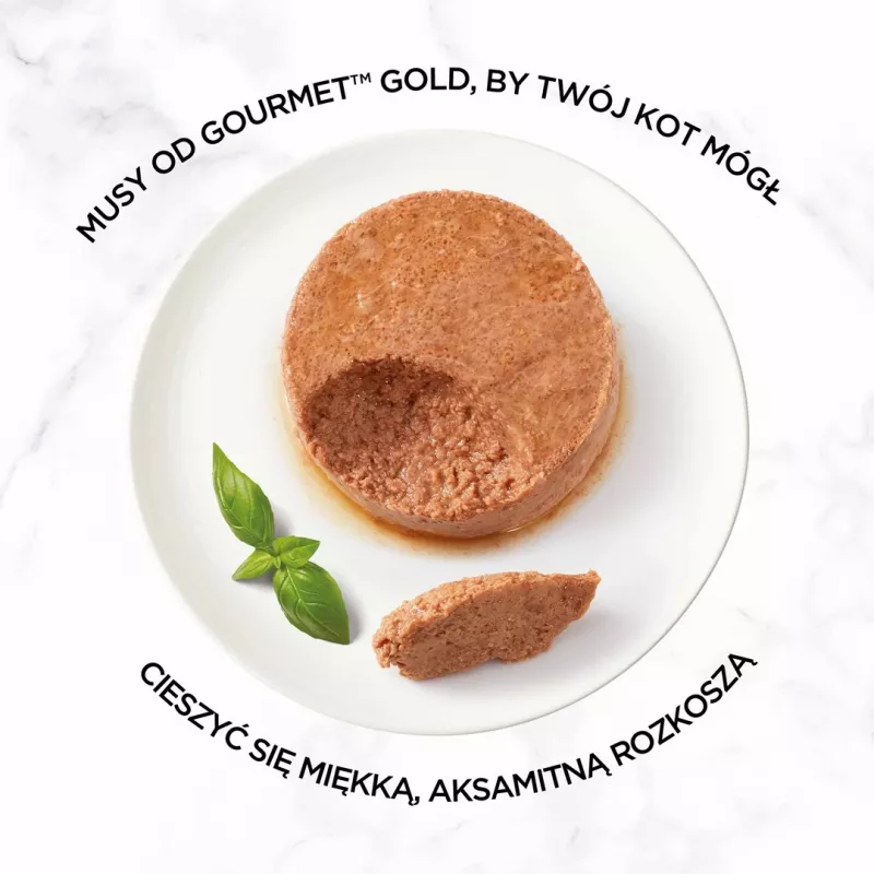 Mitrā kaķu barība Purina Nestlé GOURMET Gold tītara 85 g konserva pieaugušiem kaķiem, liekā svara formula