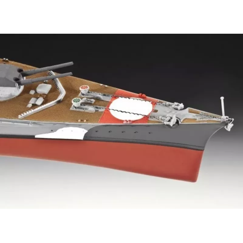 Karakuģa modelis Revell Bismarck montāžas komplekts 1:700