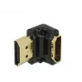 HDMI savienotājs DeLOCK 65662 90° Melns