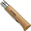 Salokāmais kabatas nazis Opinel Nr. 08 ar olīvkoka rokturi, nerūsējošā tērauda asmens, modelis 002020