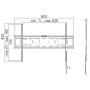 TV stiprinājums LogiLink BP0017 177,8 cm (70 collas) melns