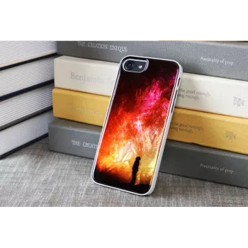 Aizsargapvalks iKins Apple iPhone 8/7 — Starry Night balts