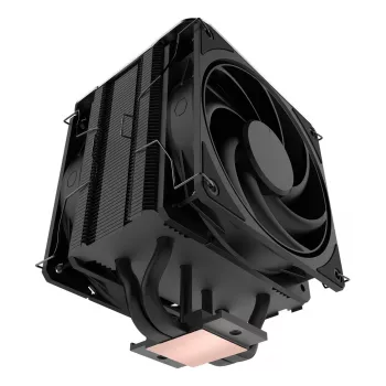 Procesora gaisa dzesētājs Cooler Master V4 Alpha 3DHP, 120 mm ventilators, saderīgs ar LGA1700/AM5, melns