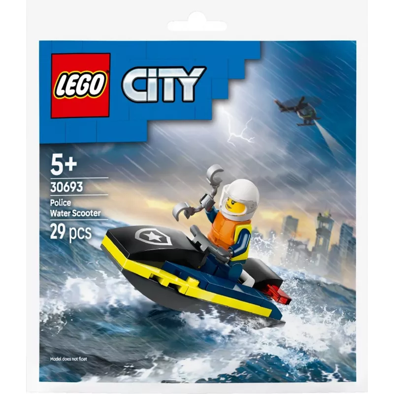 LEGO CITY 30693 Policijas ūdens skūteris