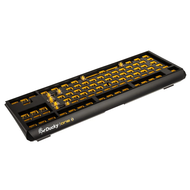 Ducky One 3 Hot-Swap Barebone TKL tastatūra Gaming USB Melna
