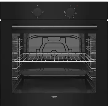 Iebūvējamā elektriskā cepeškrāsns MPM MPM-63-BO-28, melna, 595×568×595 mm, 2,4 kW, A+