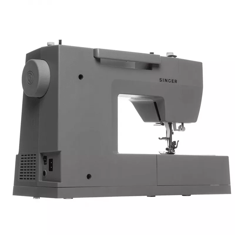 SINGER automātiskā šujmašīna HD6605 — elektriskā, 1 soļa pogcaurums, brīvroka, pelēka, 6 kg