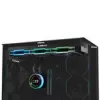 Viss vienā šķidruma dzesētājs Lian Li GA II Hydroshift II LCD-C 360TL 12 cm Melns