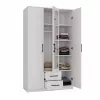Skapis Topeshop ROMANA 120 BIEL