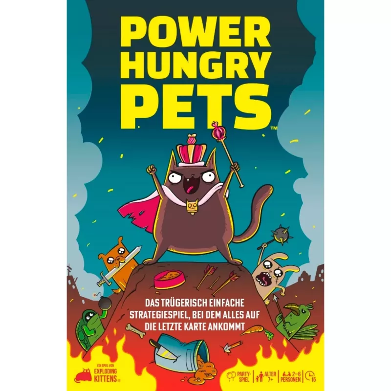 Power Hungry Pets, kāršu spēle