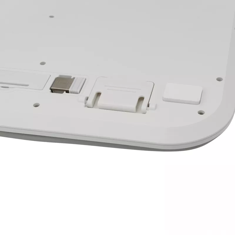 Bezvadu tastatūra SBOX WK-905 US — bēša, USB bezvadu savienojums, ASV izkārtojums