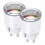 Viedā kontaktligzda Gosund EP2-Z 10A — ZigBee spraudnis, 2 iepakojumā
