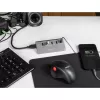 DeLOCK USB centrmezgls 10 Gbps 4 Type-A pieslēgvietas 1 ātrās uzlādes pieslēgvieta
