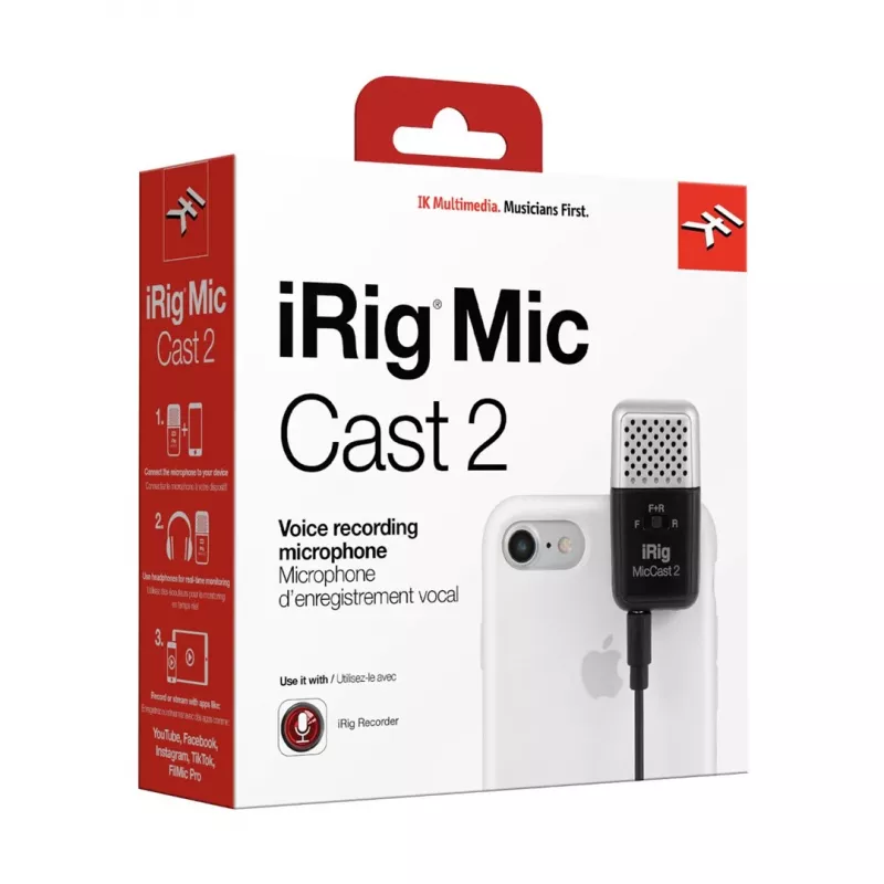 Mikrofons IK Multimedia iRig Mic Cast 2