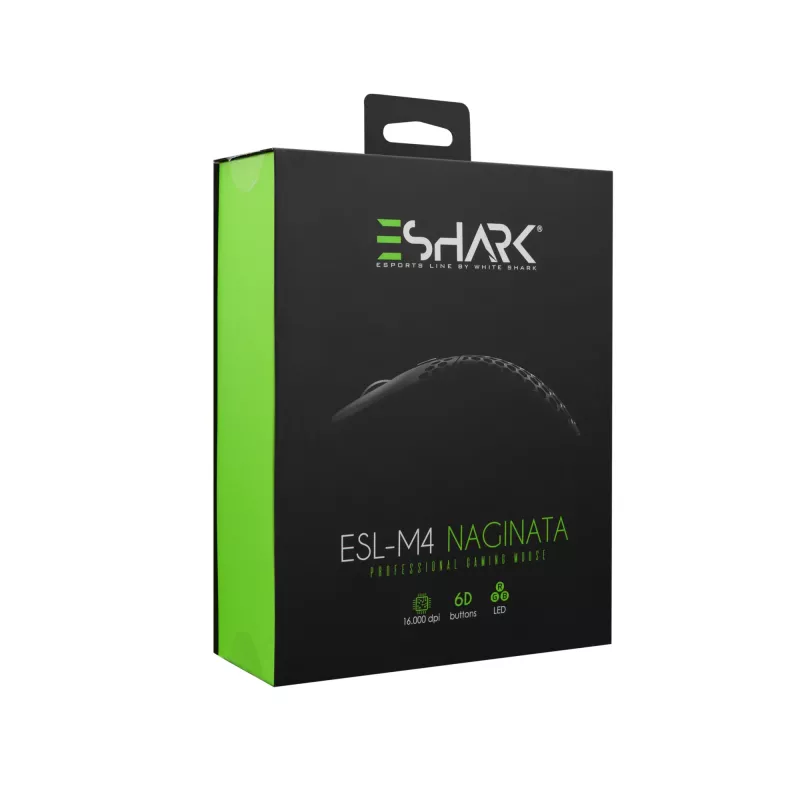 White Shark Premium Line ESL-M4 Naginata Melns