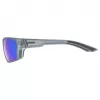 Polarizētas saulesbrilles Uvex Sportstyle 233 P - dūmu mat/admirāļa zila
