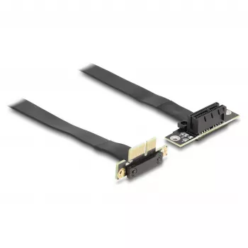 Riser Card DeLOCK 88042 PCI Express x1 vīrišķais 90° leņķots ar 30 cm kabeli