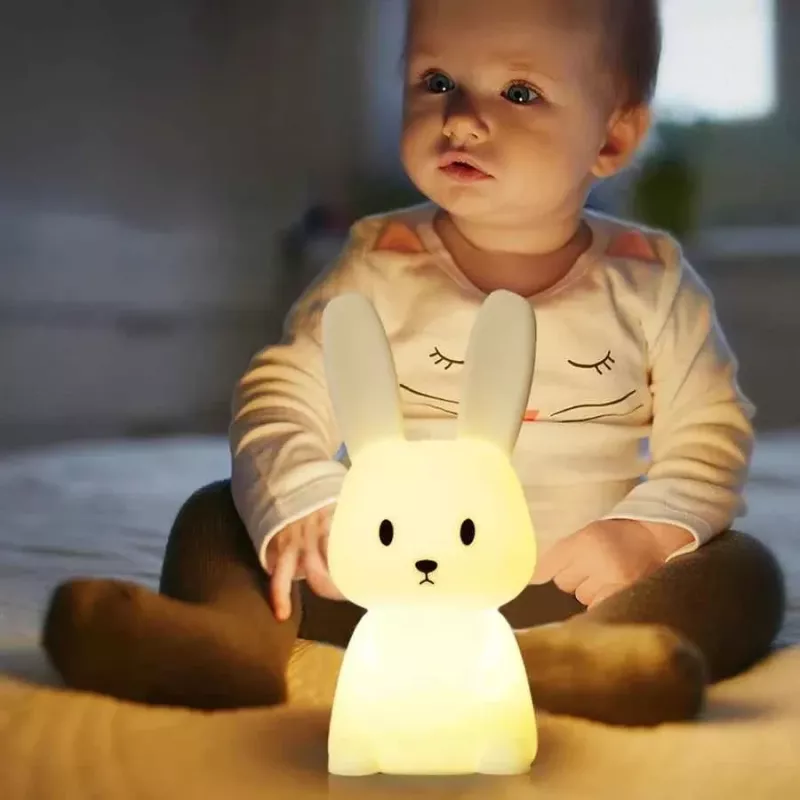 Galda naktslampa Tellur TLL441171 LED regulējams spilgtums, kompakta naktslampiņa
