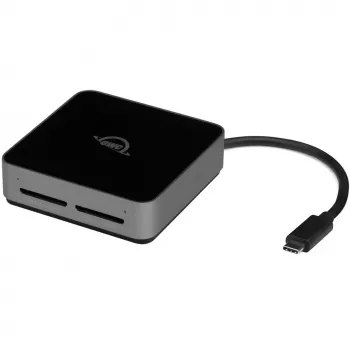OWC Atlas - SD - SDXC - Melns - 2400 Mbit/s - Aktivitāte - Jā - macOS X 10.11 El Capitan macOS 10.12 Sierra macOS 10.13 High Sierra macOS 10.14 Mojave macOS 10.15... - USB 3.2 Gen 2