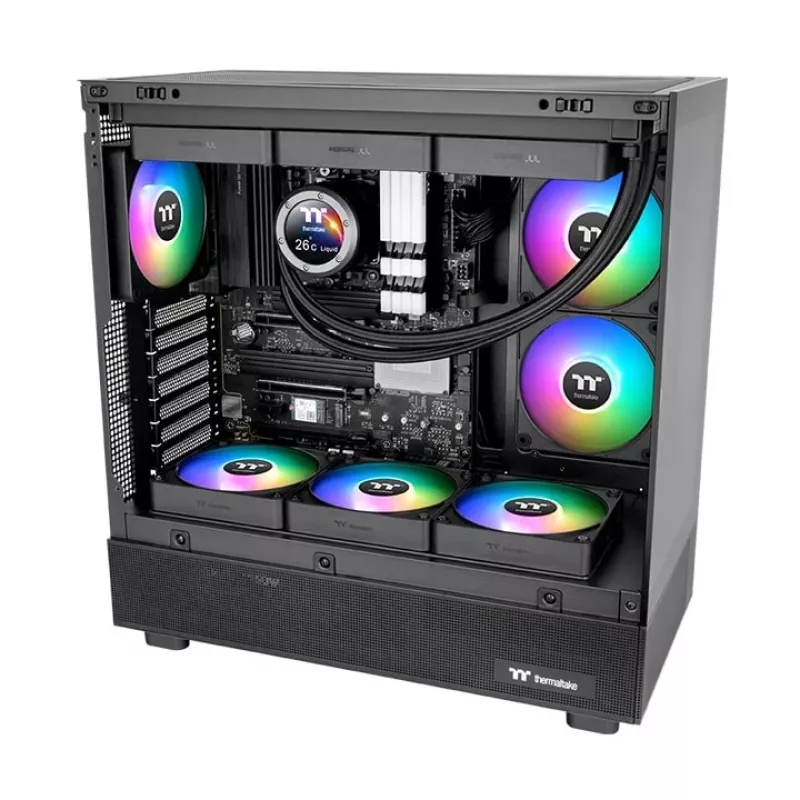 Ventilators Thermaltake CT140 EX Reverse ARGB Sync 14cm 94.5 cfm Melns