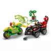 LEGO MARVEL 11198 Spin un Electro Dinozauru transportlīdzekļu vajāšana