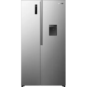 Gorenje HZF55082 NRS917E41XWD G400, brīvstāvošs, amerikāņu durvis, pelēks, 2 durvis, skārienjūtīgs, LED