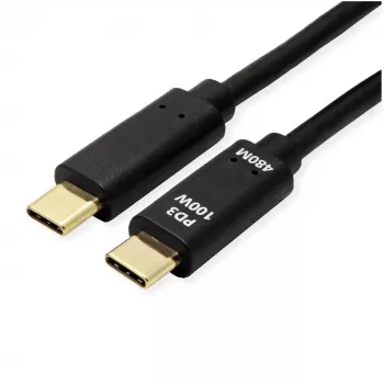 ROTRONIC-SECOMP VALUE — USB kabelis — 24 kontaktu USB-C (vīr.) uz 24 kontaktu USB-C (siev.)