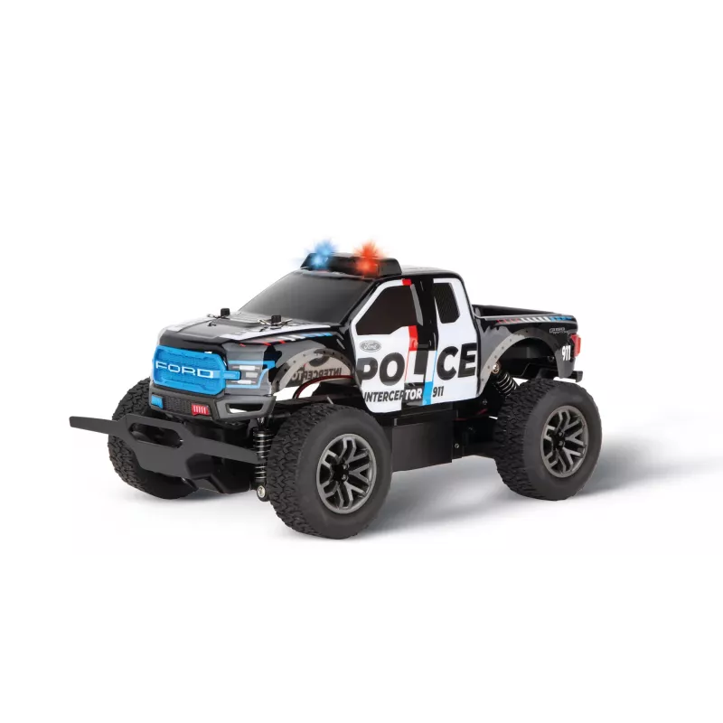 Tālvadības automašīna CARRERA Ford F-150 Raptor Police 2,4 GHz RC modelis