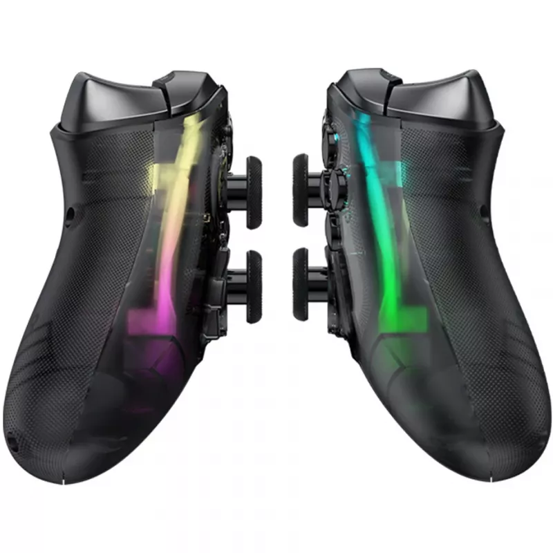 GameSir spēļu kontrolieris Kaleid melns caurspīdīgs, vadu USB Type-C, paredzēts Xbox One / Xbox Series X / Series S, 3 m kabelis