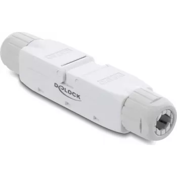 DELOCK kabeļa savienotāju pārveidotājs LSA — modelis 91126, LSA uz LSA, balts