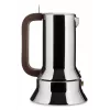 Moka katls Alessi 9090/3, nerūsējošais tērauds, 110 mm dziļums, 175 mm augstums