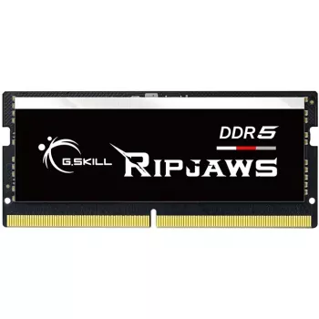 SO-DIMM 64 GB DDR5-5600 (2x 32 GB) Dual-Kit, Arbeitsspeicher schwarz, F5-5600S4040A32GX2-RS, Ripjaws, INTEL XMP