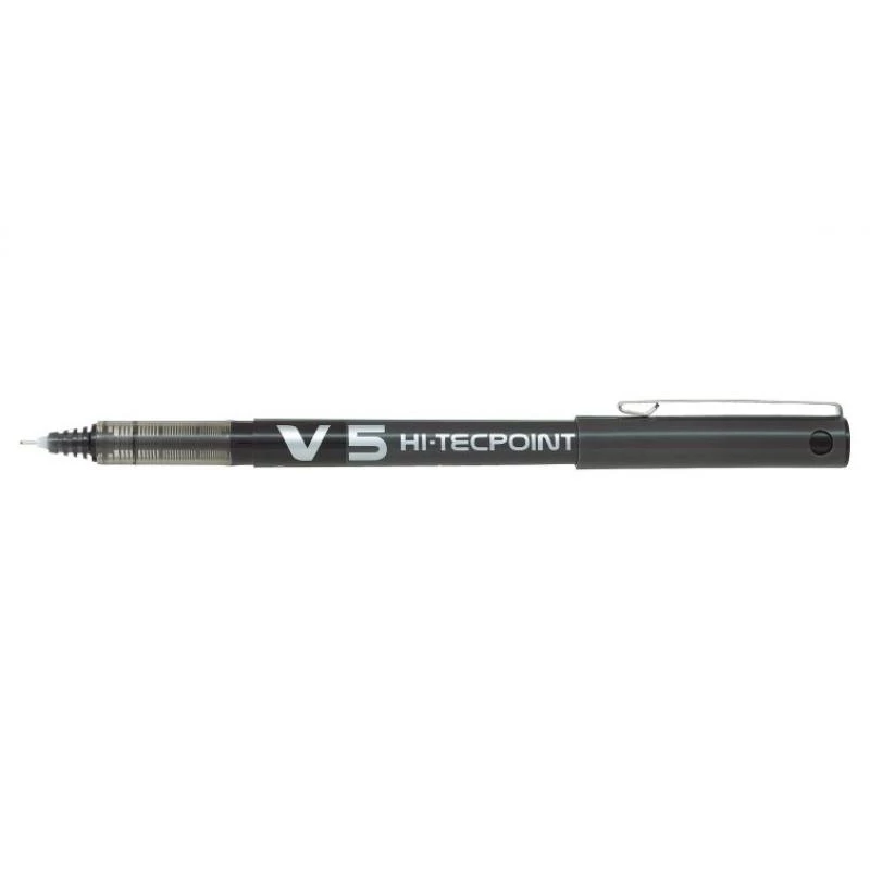 Pilot BX-V5-B rullīšu pildspalva Stick pildspalva Melna
