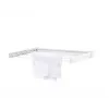 Pie sienas stiprināms žāvētājs Leifheit Telegant 30 Protect balta, platums 720 mm, dziļums 370 mm, 3 m aukla