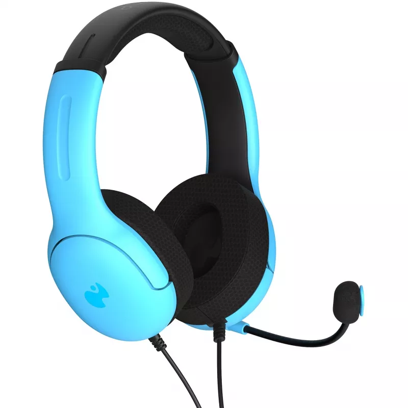 PDP PS5 & PC Neptune Blue AIRLITE vadu austiņas, vadu, spēlēm, austiņas, zila