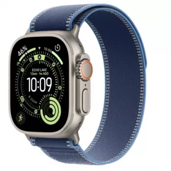 Viedpulkstenis Apple Watch Ultra 3 GPS + Cellular 49mm titāna zila siksniņa M/L