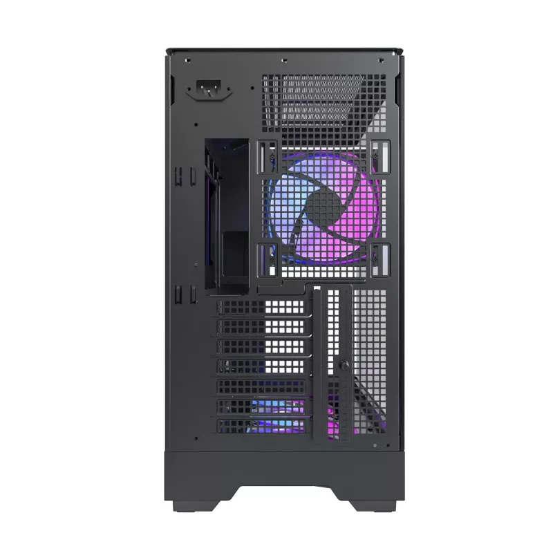 PC Case Montech KING 45 PRO Melns — micro ATX / Mini-ITX, Midi Tower