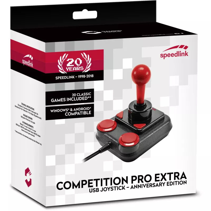 Kursorsvira SPEEDLINK Competition Pro Extra melna/sarkana
