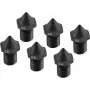 3D printeru rūdītas sprauslas Flashforge C3P komplekts 0,4 mm / 0,6 mm / 0,8 mm