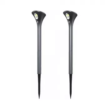 Synergy 21 LED dārza saules baterijas lampa (2 gab. komplekts)