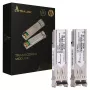 Extralink SFP modulis SFP 1.25G 2 iepakojumā, 1.25 Gbps, LC/UPC, 850 nm, 550 m, daudzmodu, DOM, paredzēts HP/Aruba
