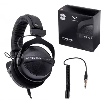 Austiņas Beyerdynamic DT 770 PRO 250 OHM Melns Limited Edition