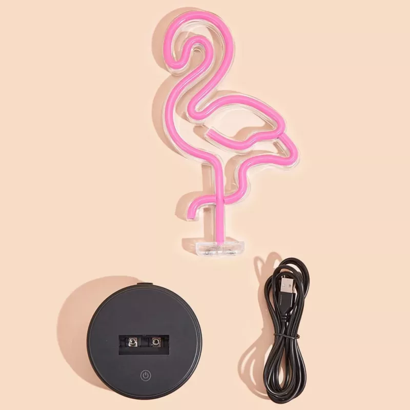 Galda/dekoratīvā LED lampa MANTA SNL79PK rozā flamingo - LED dekoratīvā gaisma