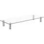 SpeaKa Professional Monitora paaugstinājums Regulējams augstums: no 75 līdz 90 mm Caurspīdīgs (SP-9007480)